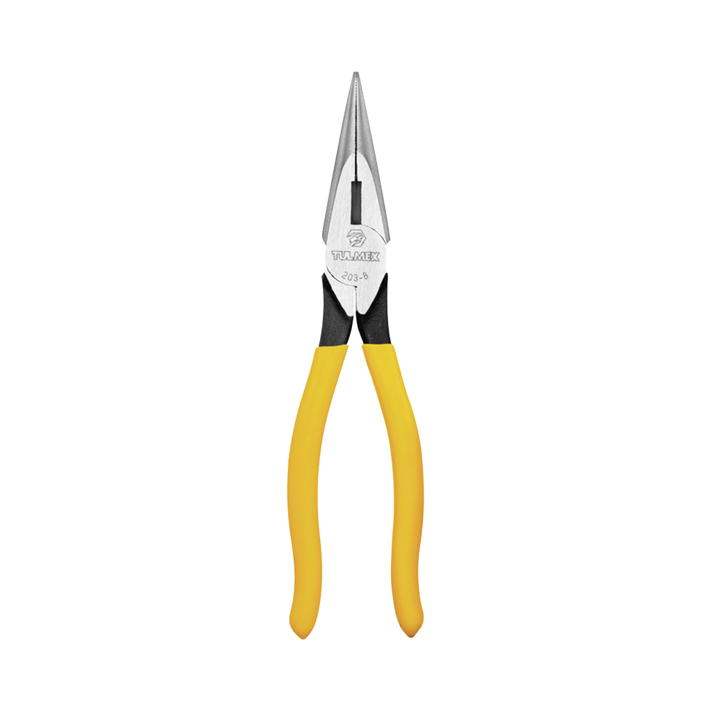Pinza de  Punta Cónica con Corte para Trabajo Pesado de 8 Pulgadas.