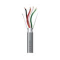 Carrete de 305 Metros (1000 Pies) / Cable 4 x 18 AWG / Color Gris / Blindado / Riser / Aplicaciones de Audio Control de Acceso y Automatizaci n
