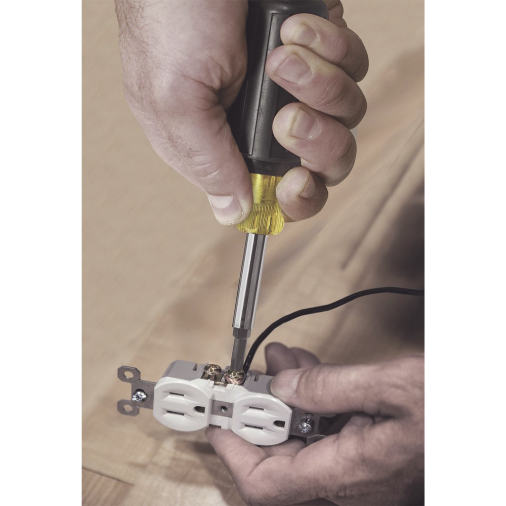 Desarmador Multipunta, 11 en 1, con Puntas Phillips, Ranuradas, Cuadradas y Torx.