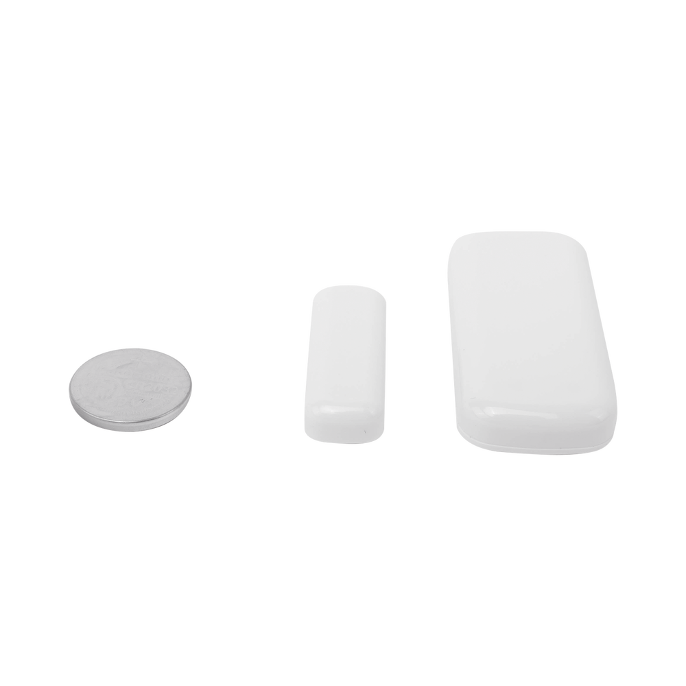Contacto Magnetico Inalámbrico de Largo Alcance Super Estetico para Puertas y Ventanas  / Batería de Larga Duración 3-5 años