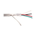 Cable 4 x 18 AWG / Blindado / 305 Metros (1000 Pies) / Riser / UL / Color Gris / Hecho en M xico
