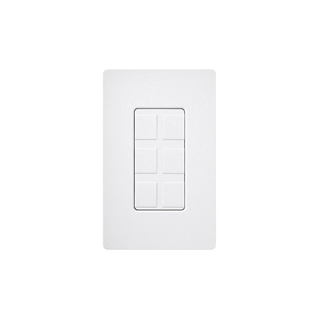 Caja de pared para contactos varios, 6 mini espacios.