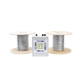 Kit de Cable Sensor Perimetral Para Cercas Ciclonicas IRONCLAD/ 305 METROS / 2 ZONAS; 152 METROS POR ZONA / Sin Falsas Alarmas por Viento / TODO Incluido TARJETA LPU400/ Calibración por Software