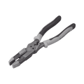 Pinza Híbrida con Ponchadora de 8". Pela Cable Sólido de 10-14 AWG y Cable Trenzado de 12-16 AWG
