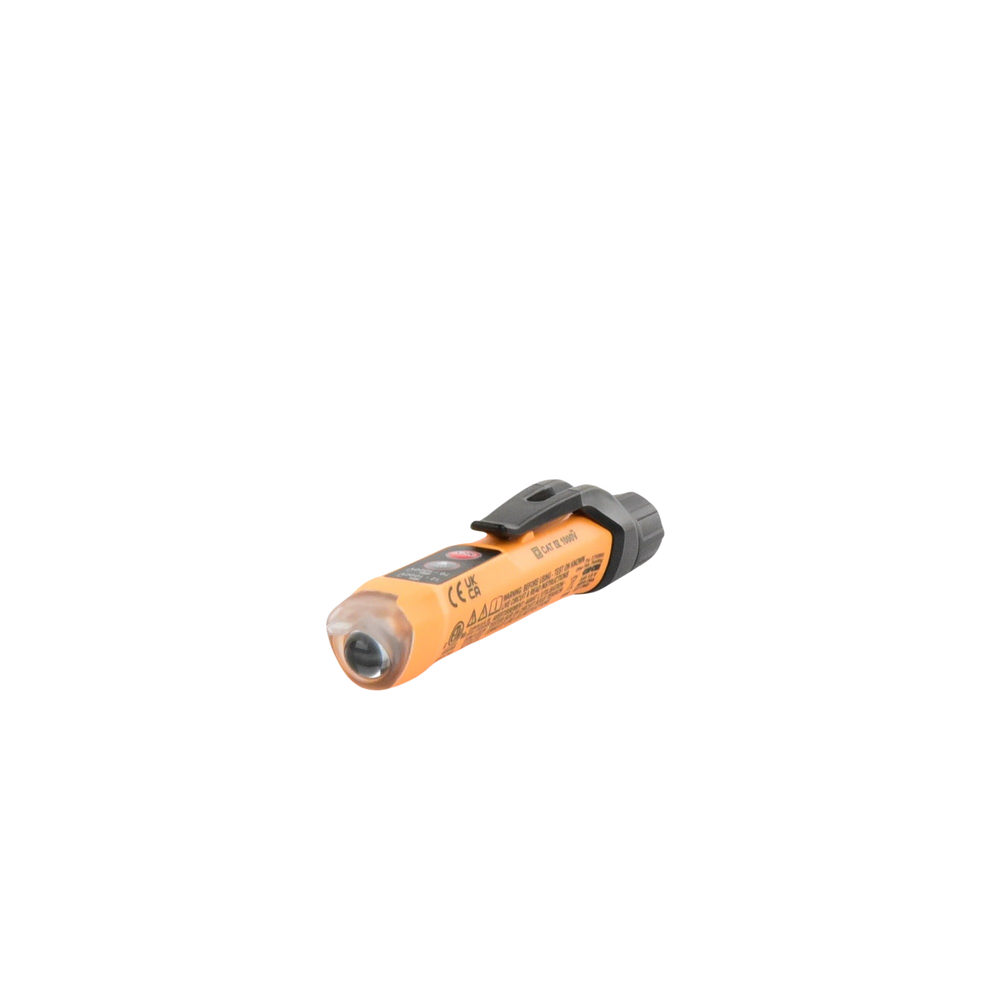 Detector de Voltaje sin contacto de doble rango, de 12 - 1000 V CA con linterna.
