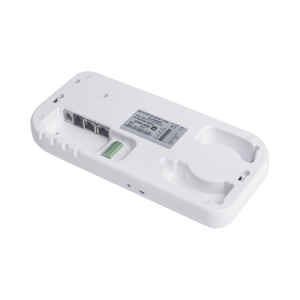 Terminal de Habitación IP para Hospital / Botón Azul de Llamada a Médico / Lector RFID 125 KHz / SIP / PoE / Compatible con NX1071 y NX1075
