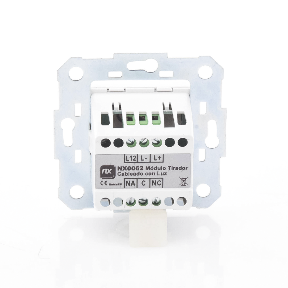 Modulo de Pared para Tirador de Baño para Hospital con LED Indicador / Compatible con NX0019/B, NX0015 y NX1021