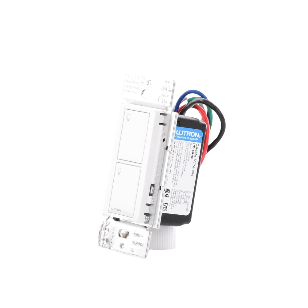 (Caseta Wireless) Interruptor Inteligente On/Off, requiere cable neutro. 6A, /120V