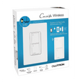 (Caseta Wireless) Kit, Apagador, base para empotrar en pared el control remoto PICO, tapa, ideal para el control de iluminación,.