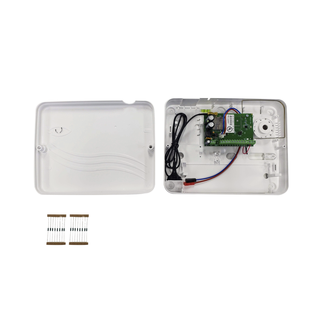 Panel de Alarma Cloud Híbrido 4G LTE / 8 Zonas Cableadas, 32 Inalámbricas / INCLUYE 2 AÑOS 3G/4GLTE ILIMITADOS / Programación 100% vía WEB / ALTA SEGURIDAD