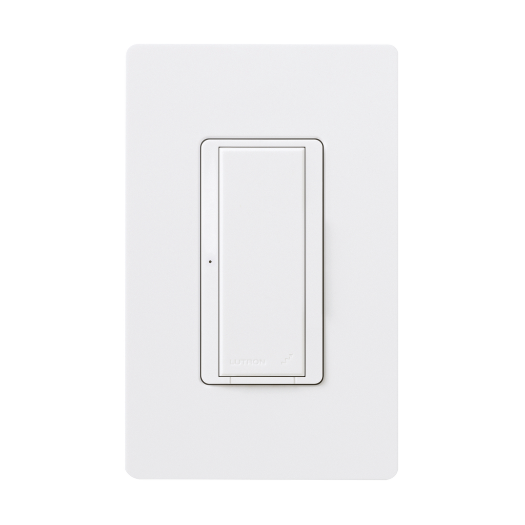 (RadioRA2) Interruptor Inteligente On/Off, requiere cable neutro. 8A, /120V, compatible con RA2Select y RR3.