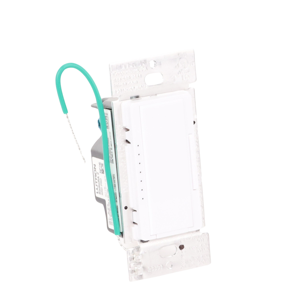 (RadioRA2) Atenuador Dimmer PRO para linea RadioRa2, RadioRa3 y RA2 Select, el cable neutro es opcional 250W LED / CFL