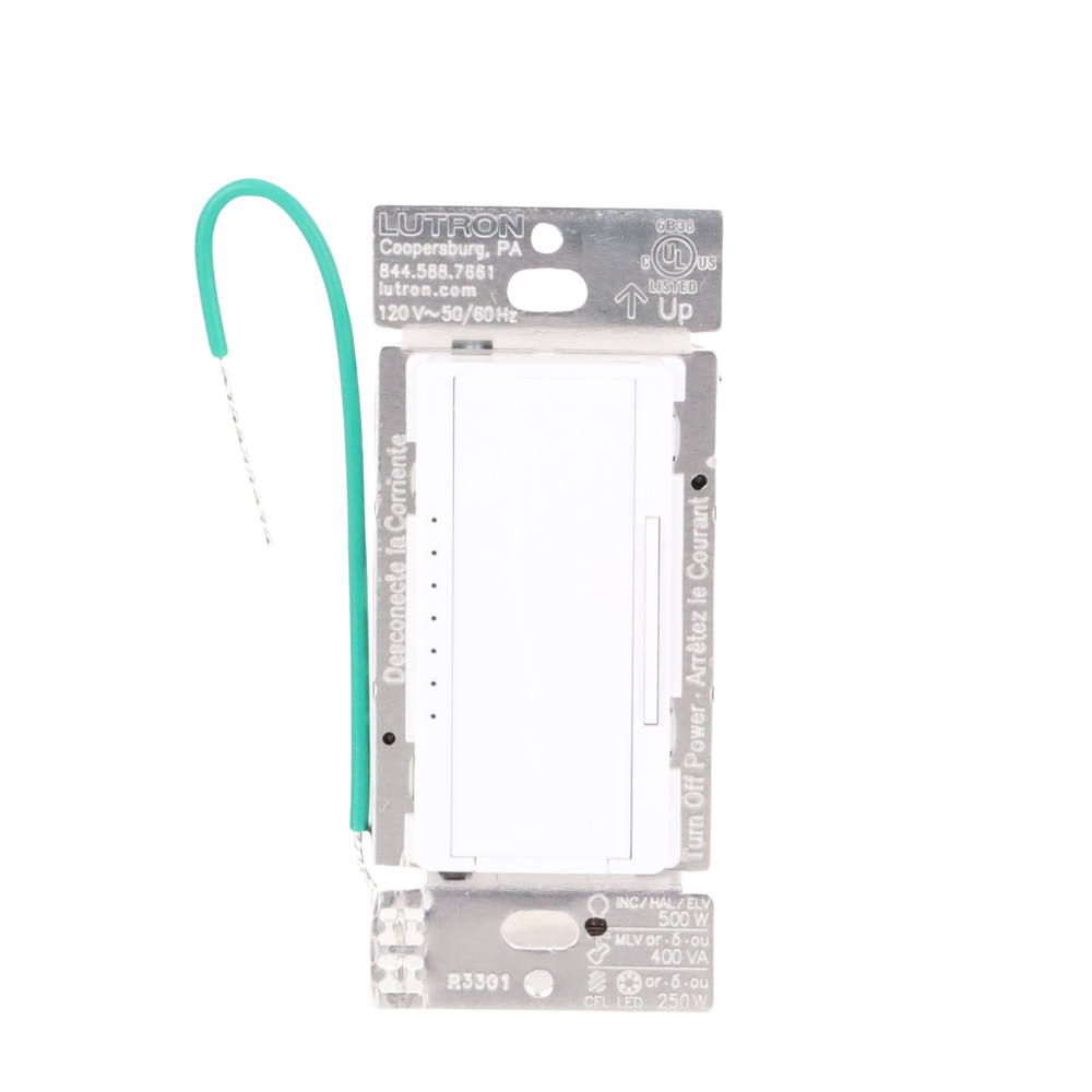 (RadioRA2) Atenuador Dimmer PRO para linea RadioRa2, RadioRa3 y RA2 Select, el cable neutro es opcional 250W LED / CFL