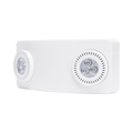 Luz de Emergencia Dual LED /520lm/uso rudo/montaje en pared o techo/batería de respaldo incluida