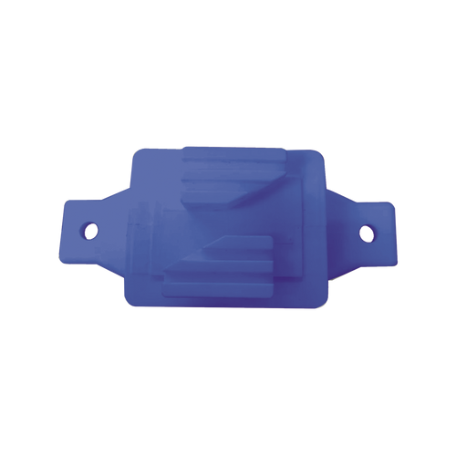 Aislador de Paso colo Azul reforzado para cercos eléctricos, resistente al clima extremoso