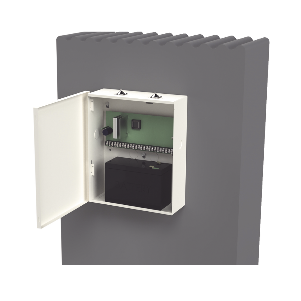 Gabinete para Alarma de la Familia CAPTAIN/XL2T, CFB-516, VISTA48 y Bater a PL712 (No Incluida)