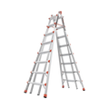 Escalera telescópica en "A" de 4.5 metros de aluminio.