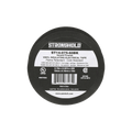 Cinta Eléctrica STRONGHOLD para Aislar, de PVC, Uso General Reparación y Mantenimiento, Grosor de 0.18mm (7 mil), Ancho de 19mm, y 18m de Largo, Color Negro
