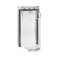 Cubierta De Policarbonato Serie Bopper Stopper , Para Lectora, Sin Llave, Transparente, Texto En Ingl s