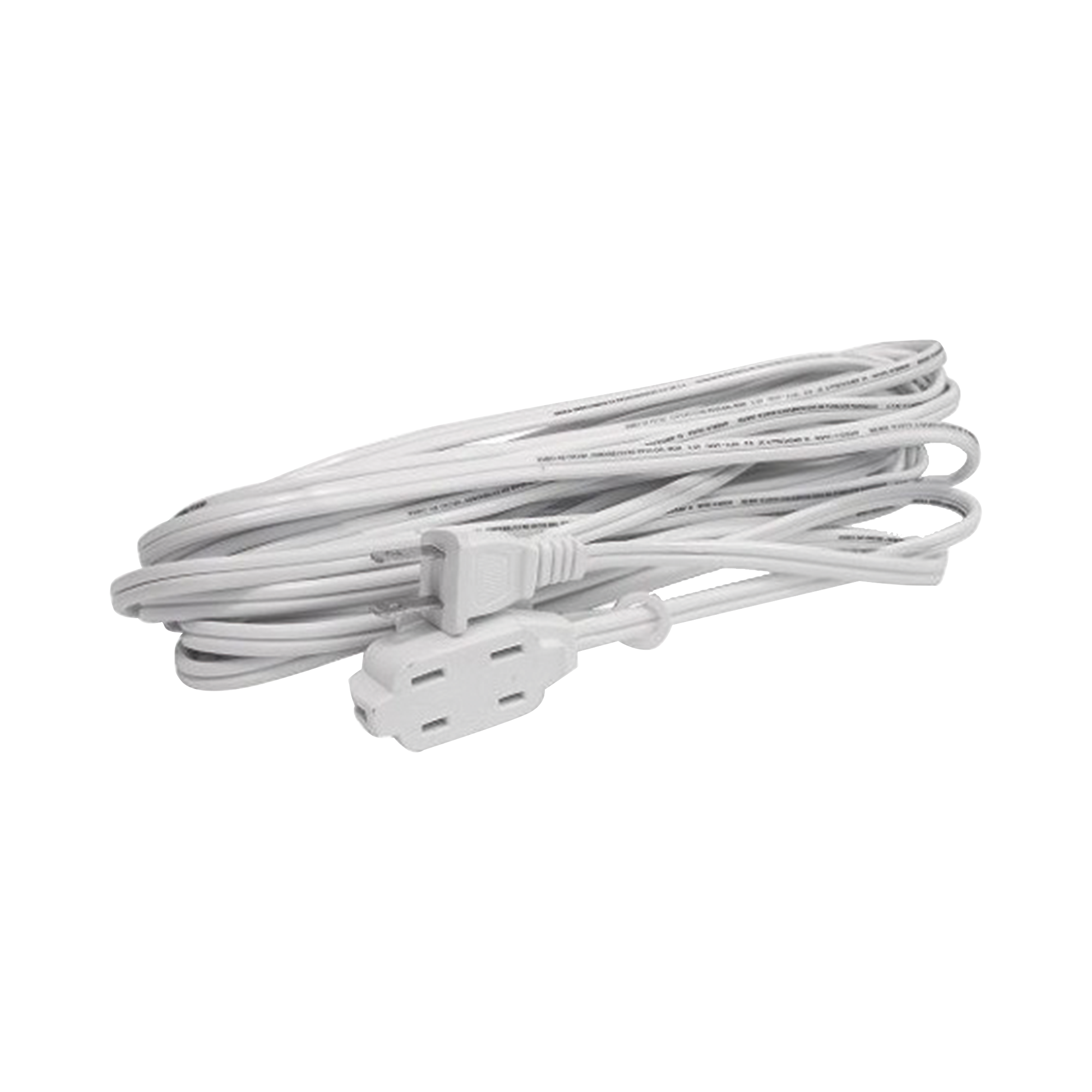 Extensión Eléctrica Doméstica de 3 metros / 127 V CA 8 A Máximo / Color Blanco.